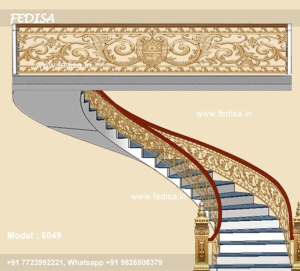 Luxury Classic Custom Spiral Staircase Prefab Spiral Staircase Wide Spiral Staircase