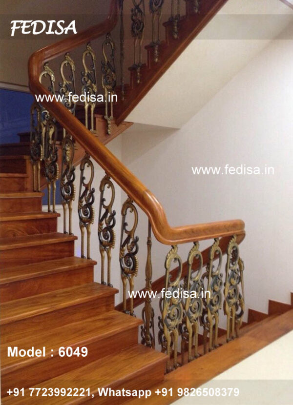 Luxury Classic Iron Stair Railing Iron Staircase Wrought Iron Stair Railing