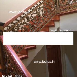 Luxury Classic Outdoor Wrought Iron Stair Railing Wrought Iron Staircase Rod Iron Stair Railing