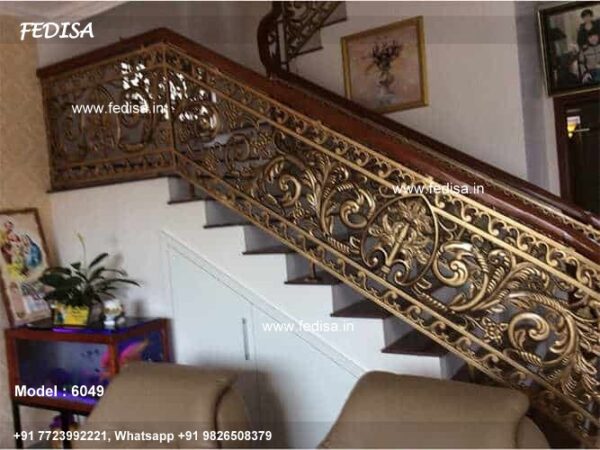 Luxury Classic Iron Stairs For Sale Rod Stair Railing Iron Staircase For Terrace