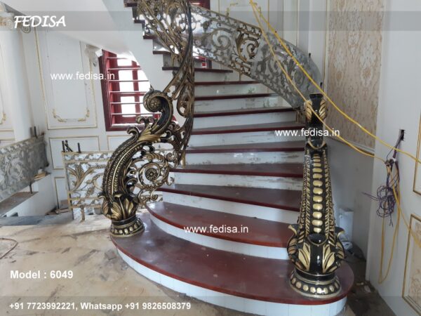 Luxury Classic Metal Stairs And Railings Reclaimed Cast Iron Spiral Staircase Cast Iron Staircase Price