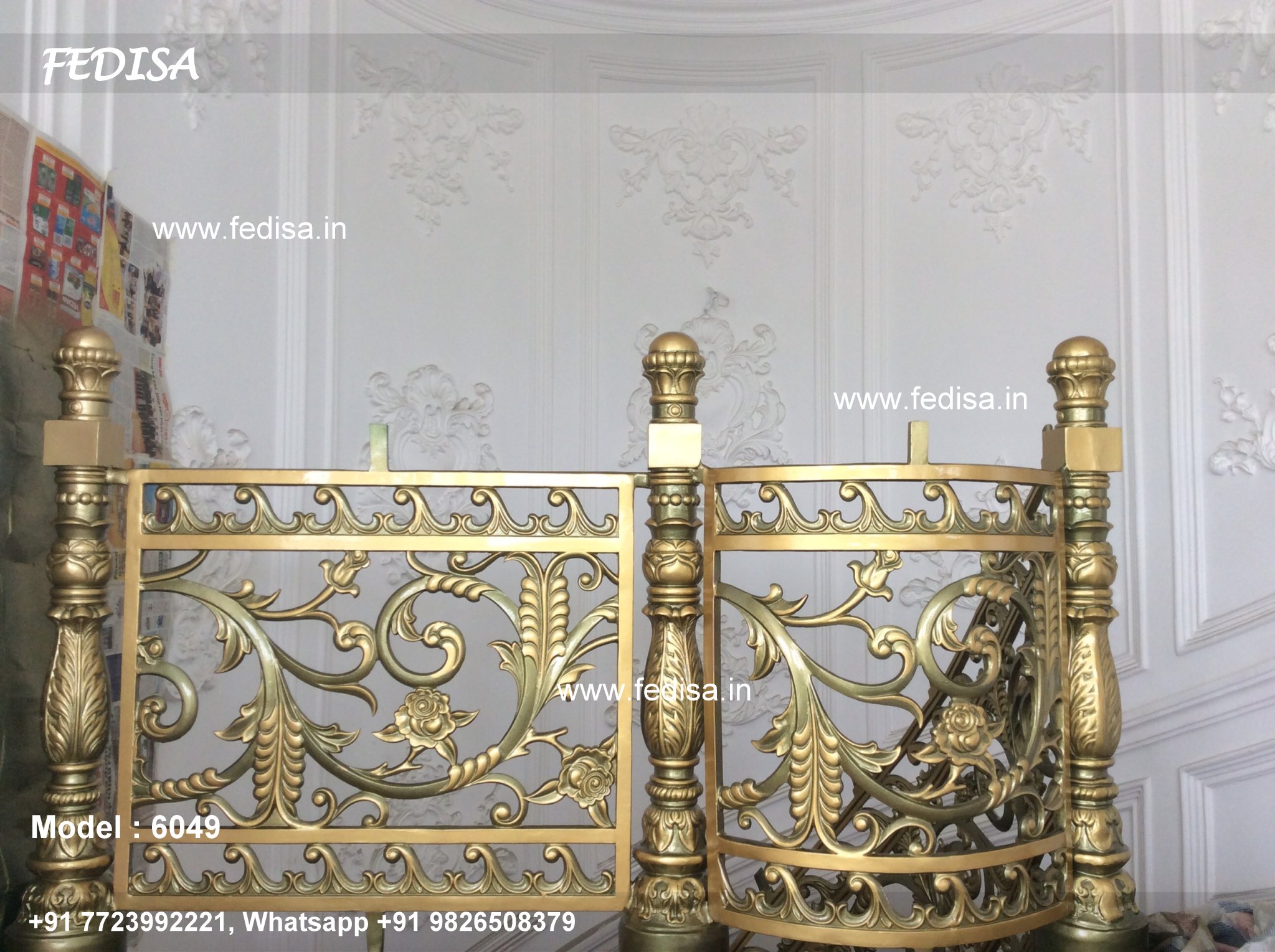 Luxury Classic Metal Stair Railings Near Me Wrought Iron Staircase Balustrade Outdoor Metal Stair Steps