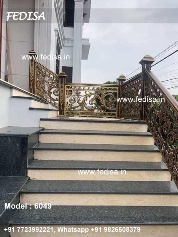 Luxury Classic staircase outer wall design staircase outside staircase online
