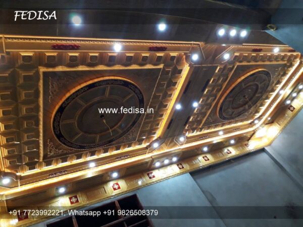 Wood Ceiling, Cornish Pop Design Corridor Ceiling Design Corridor False Ceiling