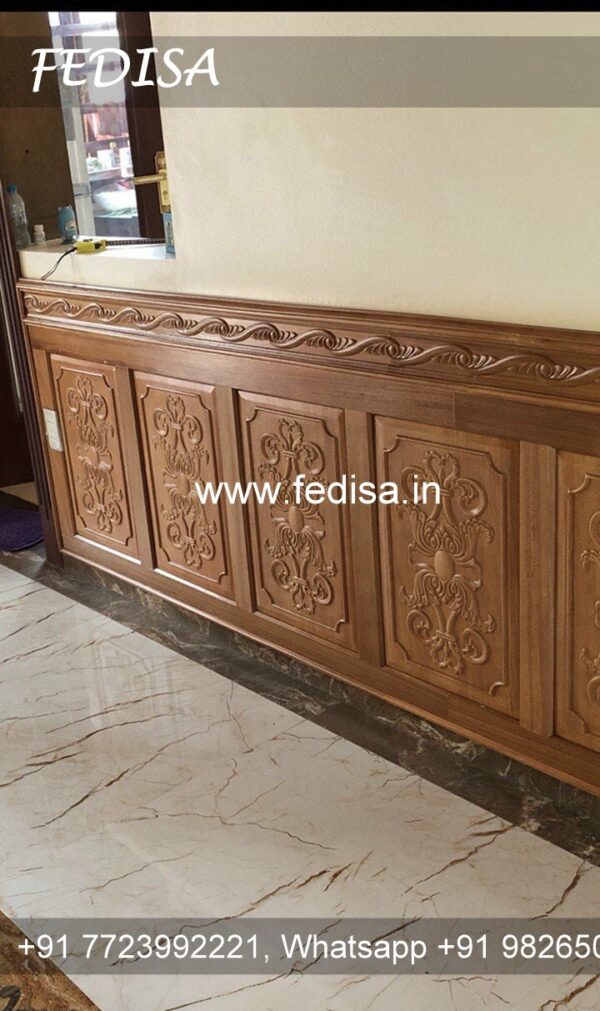 Wood Ceiling, False Ceiling For Living Room With Two Fans False Ceiling For Lobby False Ceiling For Pooja Room