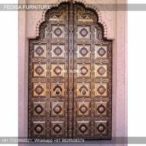 Door Grill Design 2089, Modern Door Frame Design | Decorative Wooden Door Latest