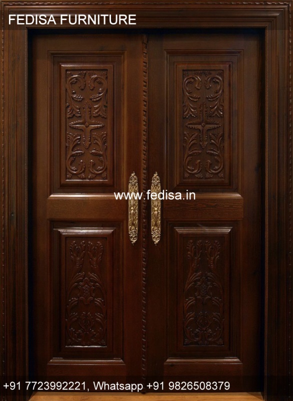 Simple Main Door Designs For Home, Wooden Glass Door Design For Office | Decorative Wooden Door Latest