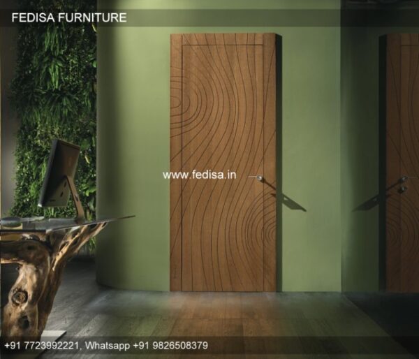 Wooden Double Door Design, Office Front Door Design | Decorative Wooden Door Latest
