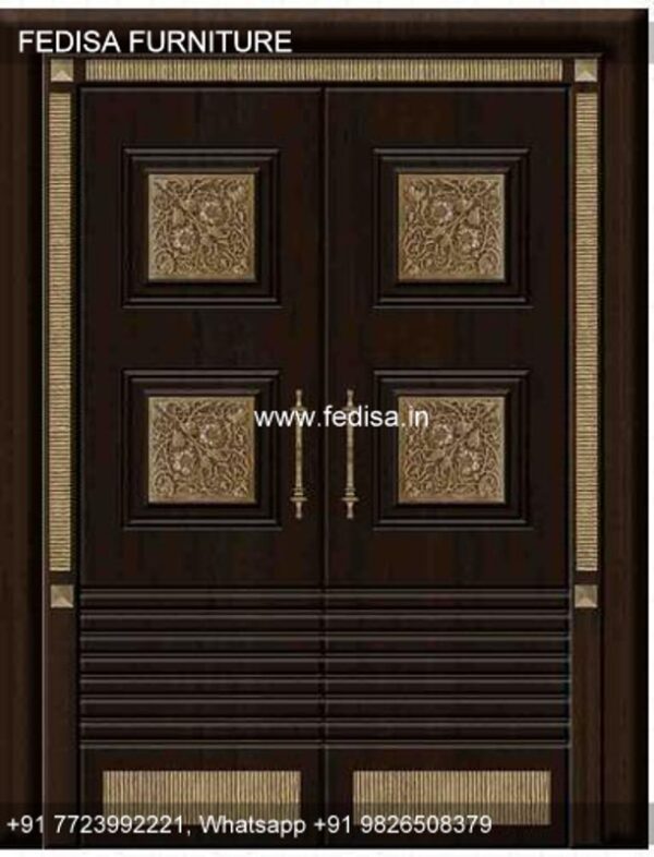 Door Grill Design 2136, Restaurant Door Design | Decorative Wooden Door Latest