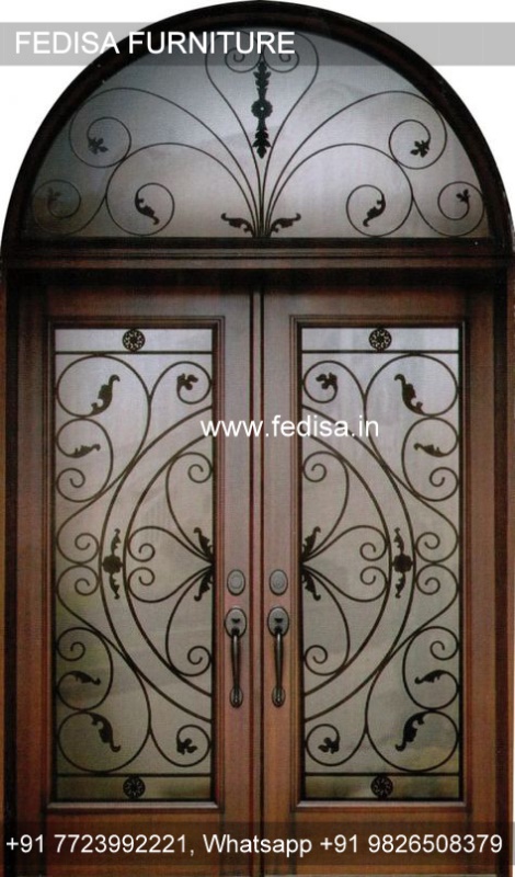 Door Grill Design 2142, Double Door Home Design | Decorative Wooden Door Latest