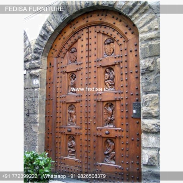 Jali Door Design 2142, Jali Double Door Design | Decorative Wooden Door Latest