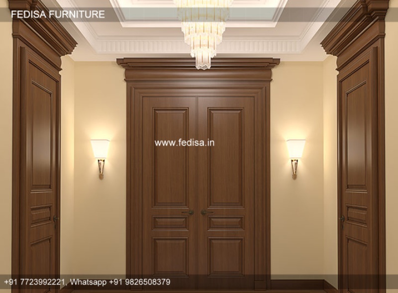 Wooden Double Door Design, Aluminium Washroom Door Design | Decorative Wooden Door Latest