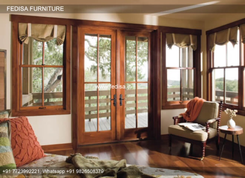 Bedroom Door Design 2191, Sliding Door Iron Grill Design | Decorative Wooden Door Latest