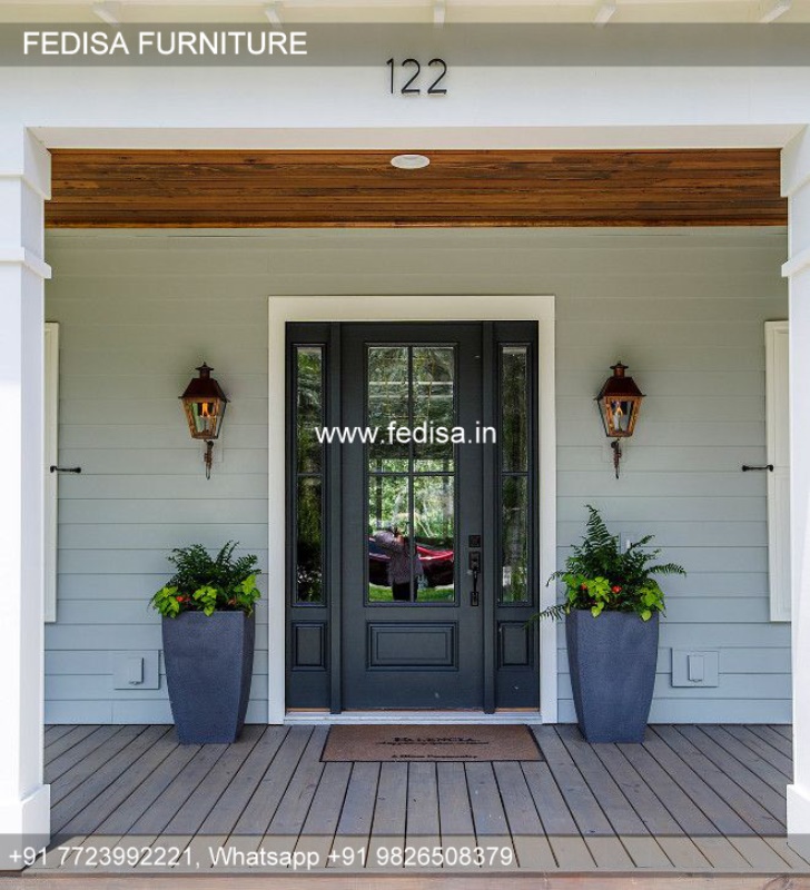 Main Door Grill Designs For Flats, Shutter Door Design | Decorative Wooden Door Latest