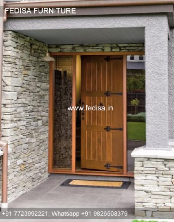 Main Door Grill Designs For Flats, Simple Door Design For Home | Decorative Wooden Door Latest