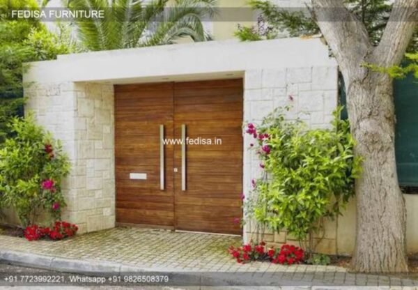French Door Design, Outdoor Door Design | Decorative Wooden Door Latest