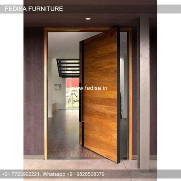 Modern Main Door Design, Double Panel Door Design | Decorative Wooden Door Latest