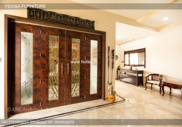 Darvaja Ka Design, Pooja Room Door Designs In Wood | Decorative Wooden Door Latest