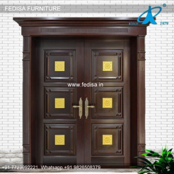 Darwaja Design, Home Front Double Door Design | Decorative Wooden Door Latest