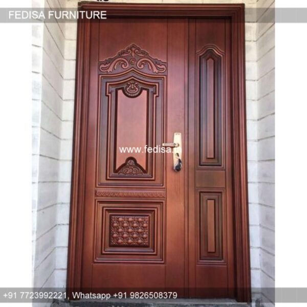 French Door Design, One Door Design | Decorative Wooden Door Latest