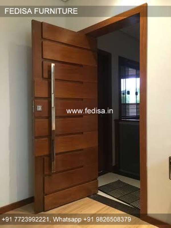 Modern Main Door Design, 2 Panel Door Design | Decorative Wooden Door Latest