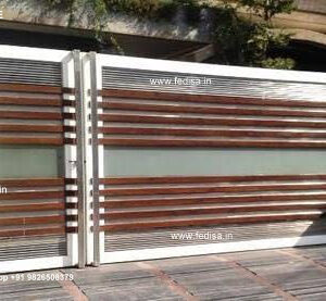 Sliding Main Gate Design Modern House With Gate Aluminium Grill Gate Pipe Design Gate Gate Design