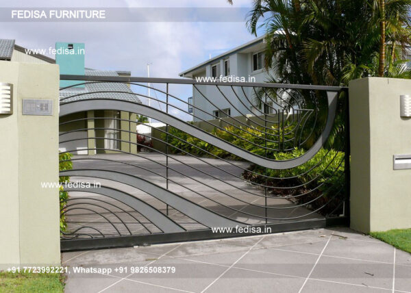 Main Gate Design 4278 Modern Main Gate Design 2048 Estate Gate Design Pinterest Gate Design Iron Gate Design