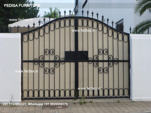 Simple Main Gate Design 3150 Modern Metal And Wood Fence Front Gate Wooden Design Pinterest Main Gate Design Main Gate Design