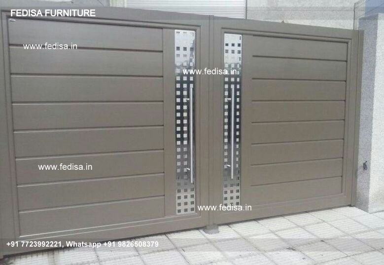 Simple Gate Design For Home Modern Metal And Wood Fence Inside Gate Design Pipe Main Gate Design Main Gate Design