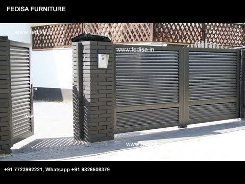 Main Gate Pillar Design Modern Iron Fence Marble Gate Pillar Design Plai Gate Design Iron Gate Design