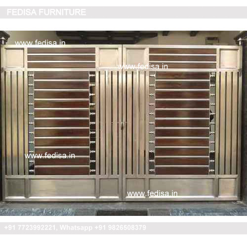 Steel Main Gate Design Modern Iron Fence New Gate Ka Design Plai Gate Design Iron Gate Design