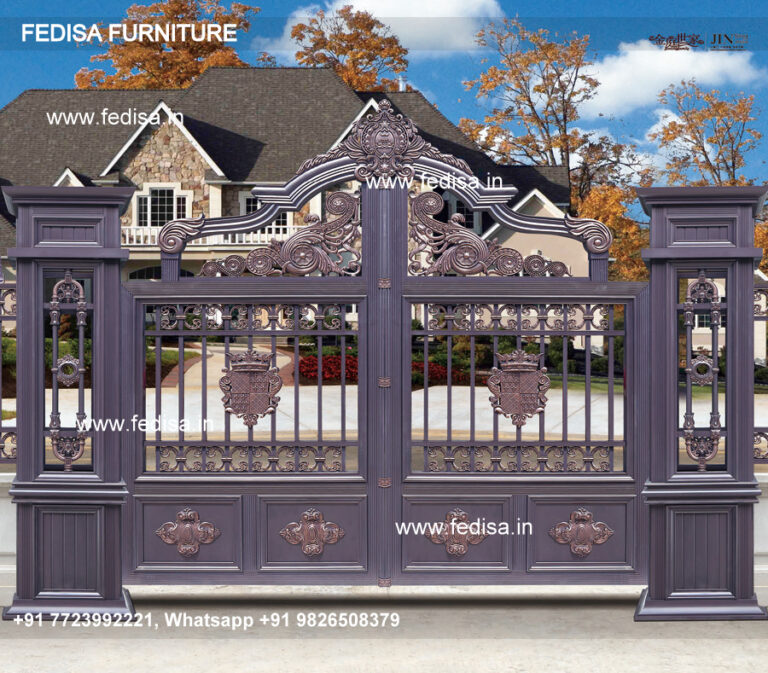 Safety Grill Gate Design For Main Door Modern House With Gate Pallet