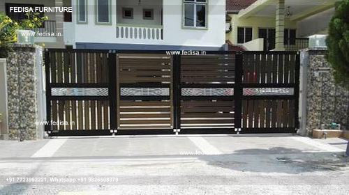 Laser Cutting Gate Design Modern Japanese Gate Design Sliding Gate For Compound Wall Pipe Gate Design Single Door Gate Design