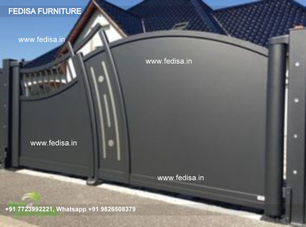 Modern Sliding Gate Design Modern Iron Fence Steel Fence Gate Design