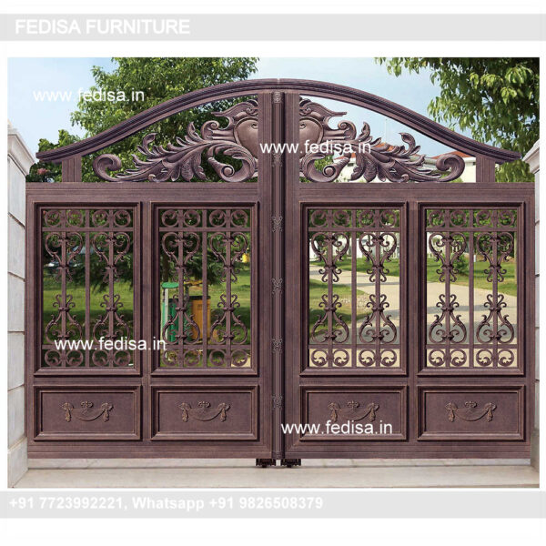 Ss Steel Gate Modern House With Gate Door Design Lohe Ka Pipe Wala Gate Design Gate Design
