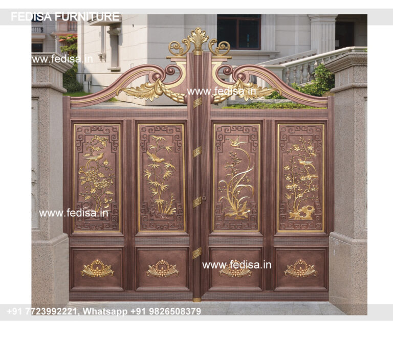 Wooden Gate Design For Room Modern House With Gate Double Palla Gate ...