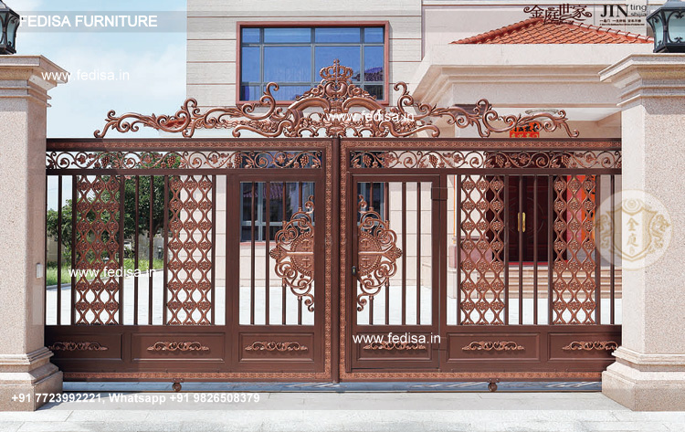 Modern Gate Design 3153 Modern House With Gate Entry Gate Design For ...