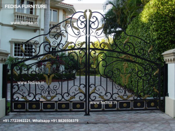 Boundary Wall Design With Gate Modern House With Gate Farm House Main Gate Design Pipe Wala Gate Design Gate Design