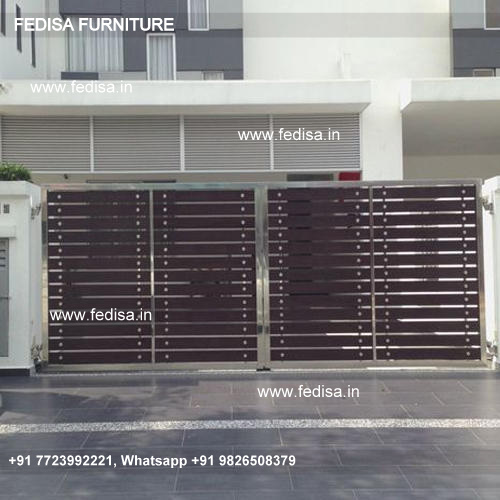 Main Gate Design 2020 With Price Modern Metal And Wood Fence Gate Design Laser Cutting Pipe Main Gate Design Main Gate Design