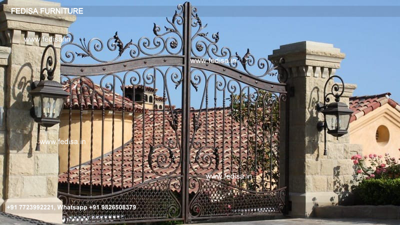 Men Gate Ka Design Modern House With Gate Gate Elevation Design Pipe Wala Gate Design Gate Design