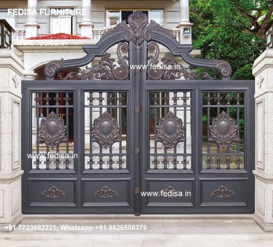 Home Main Gate Design Modern House With Gate Industrial Factory Gate ...