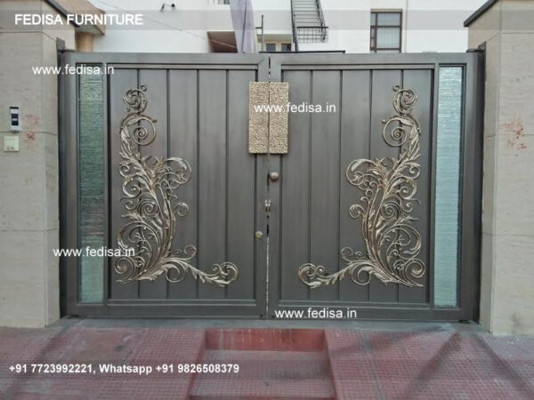 Iron Gate Designs For Indian Homes Modern House With Gate Iron Boundary Gate Design Pipe Wala Gate Design Gate Design