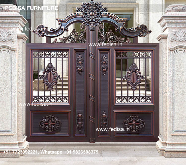 Main Gate Paint Colour Modern Iron Fence Designs Jali Gate Design Iron ...