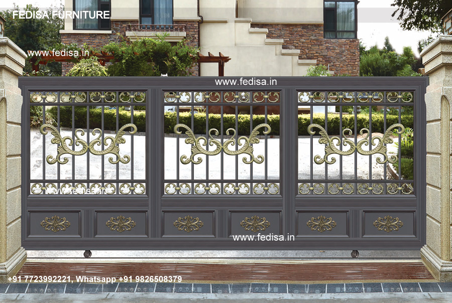 Door Gate Design Modern Iron Fence Designs Maharaja Gate 2426 Pipe Gate ...