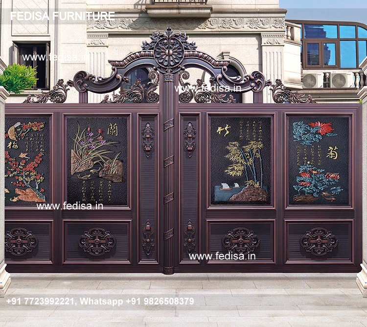 Iron Gate Design For Home Modern Iron Fence Ply Ka Gate Plai Gate Design Iron Gate Design