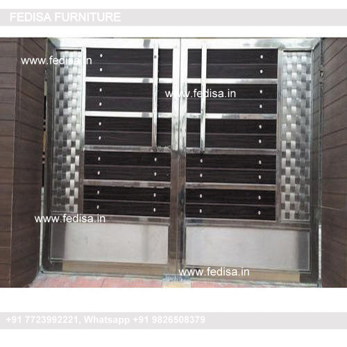 Maharaja Gate Modern Metal And Wood Fence Safety Grill Design For Compound Wall Pipe Main Gate Design Main Gate Design