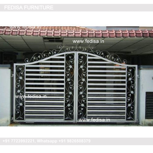 Simple Gate Colour Modern House With Gate Single Door Gate Design Pipe Wala Gate Design Gate Design