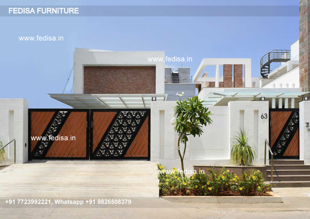Simple Modern Main Gate Design Modern House With Gate Best Gate Design Pipe Wala Gate Design