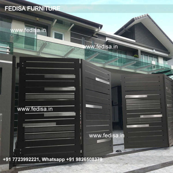 Double Door Gate Design Steel Ss Gate Darwaja Design Loha Steel Ka Gate Ka Design Gate Design