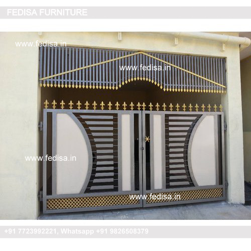 Boundary Wall Design With Gate Steel Plate Gate Design Gate Kundi Design Steel Ke Gate Design Gate Design